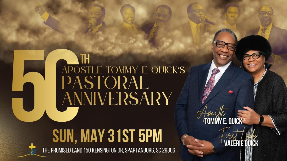 50th Pastoral Anniversary — Apostle Tommy E. Quick